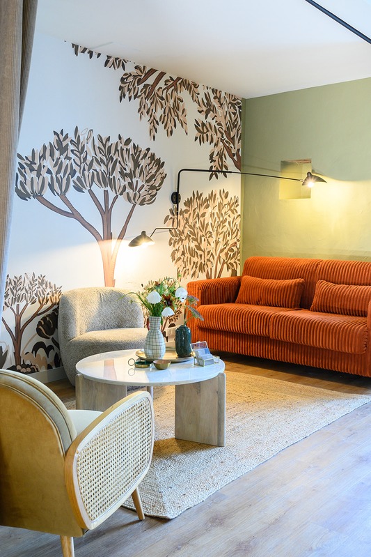 Entrée de la villa artiste