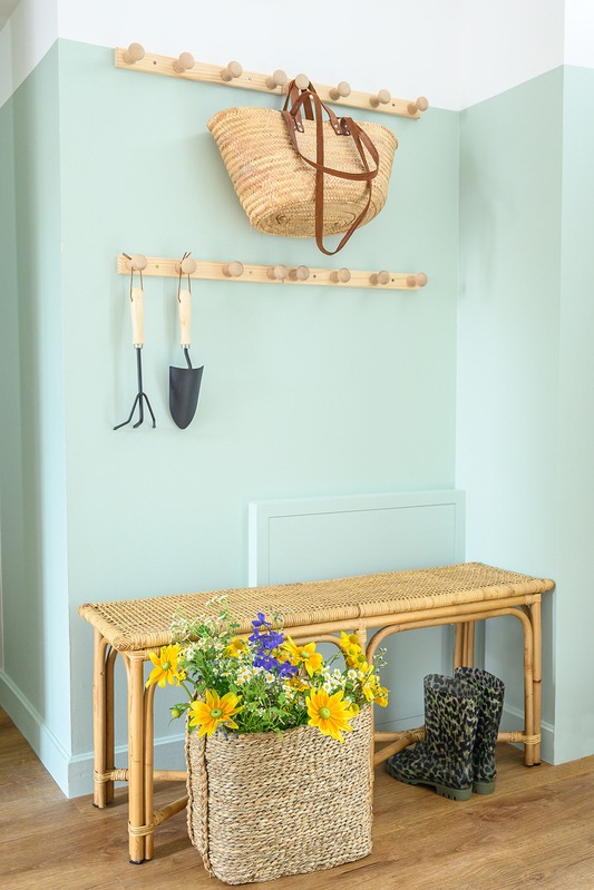 Entrée de la villa arty